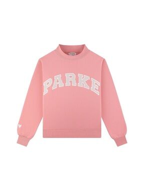 PARKE Crewneck Sweatshirt New Parke Blush + Lavender Mockneck Sweater L/XL